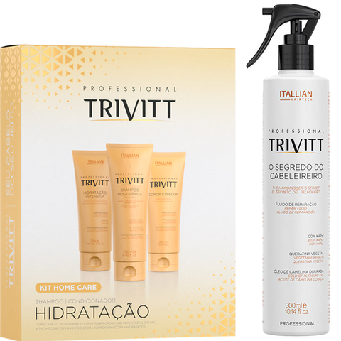 O segredo do cabeleireiro – Kit Profissional completo Hidratação