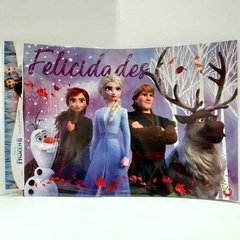 AFICHE FELIZ CUMPLE FROZEN