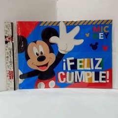 AFICHE FELIZ CUMPLE MICKEY