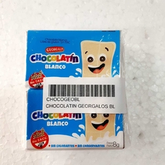 CHOCOLATIN GEORGALOS BLANCO X 10