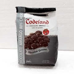 CHOCOLATE CODELAND CACAO 80% 200GR