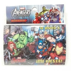 INVITACION LINEA AVENGERS