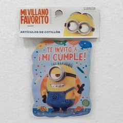 INVITACION LINEA MINIONS