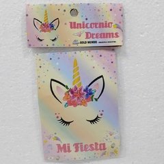 INVITACION LINEA UNICORNIO