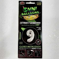 GLOBO NUMERO 14" METAL N9