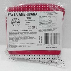 PASTA AMERICANA ROJA