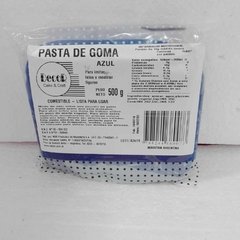 PASTA DE GOMA DECOR AZUL