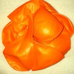 GLOBO PERLADO 12" X 25 NARANJA