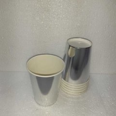 VASO POLIPAPEL PLATA X 6 055