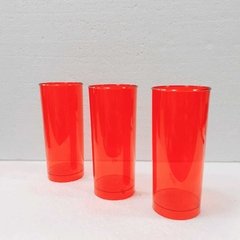 VASO TRAGO LARGO X 10 COLOR - comprar online