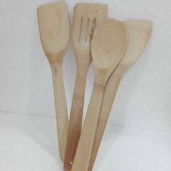 SET ESPATULA Y CUCHARA BAMBOO T384