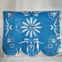 BANDERIN PLASTICO FLOR CALADA MEXICANO IMAGEN