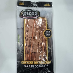 CORTINA METALIZADA DILAX ROSA GOLD 200 X 10 72850