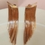 Brinco ear cuff rose Gold - folheado em ouro rose