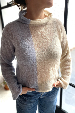 REMANSO COMBINADO sweater - Paula Ledesma Knitwear