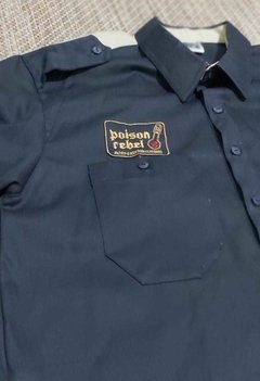 Workshirt Bicolor - Masculina - Poison Rebel - Retro & Kustom Clothing