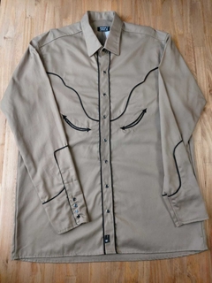 Camisa Western Masculina Eagle - Poison Rebel - Retro & Kustom Clothing