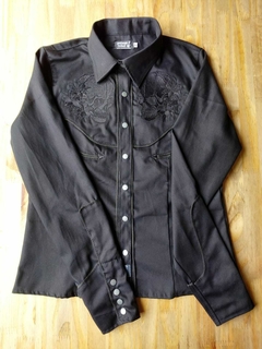 Camisa Western Lily Skull - buy online