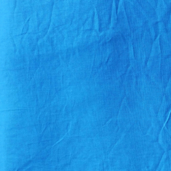 kit 5 tecidos 15x15 liso azul