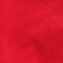kit 5 tecidos 15x15 liso vermelho