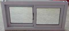 Ventana de 100X60 aluminio vidrio blanco entero - comprar online