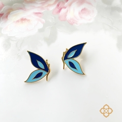 BRINCO EAR CUFF BORBOLETA FABULOSA FOLHEADO EM OURO 18K - BR0232D - loja online