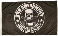 Bandeira 2ª 2nd Emendment "Lei das armas" 150 x 90 cm