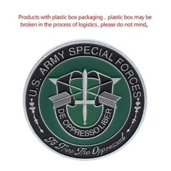 Moeda De Oppresso Lider Especial Forces - ARMY Militar - loja online