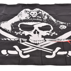 Bandeira de Pirata Joly Roger 150x90cm - comprar online