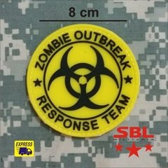 Patch Emborrachado "Zombie Outbreak Response Team" - comprar online
