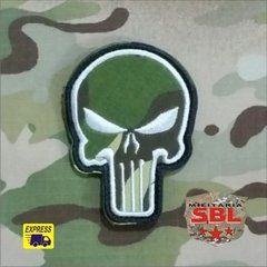 Patch Caveira Punish USA - MILITARIA SBL 