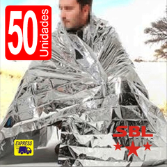ATACADO Manta Cobertor Térmico para Kit de Emergência, Resgate, Sobrevivência e Salvamento - comprar online