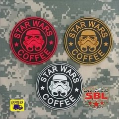 Funny Patch Emborrachado STAR WARS COFFEE