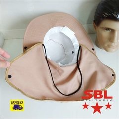 Bonnie Hat Bege Desert TAM c/ Proteção pescoço - MILITARIA SBL 