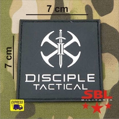 Patch Emborrachado Disciple Tactical - comprar online