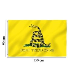 Bandeira de Gadsden "Don´t Tread on Me" (Não mecha comigo) 150 x 90 cm na internet