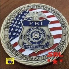 Moeda FBI Especial Agente Comemorativa na internet
