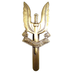 Boina Original Britsh Army SAS Forças Especiais Pin Broxe Metal - comprar online