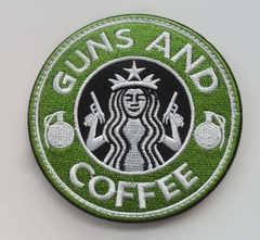 LOTE: Funny Patches Bounty Hunter Caçador e Guns and Coffee- (Lote com 4 unidades) - comprar online