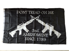 Bandeira 2ª 2nd Emendment "Lei americana das armas"  150 x 90 cm "fuzis" - comprar online
