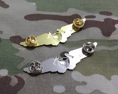 Insígnia Pin Broxe USN NAVY Officer Forças Especiais Marinha (duas ancoras) - MILITARIA SBL 