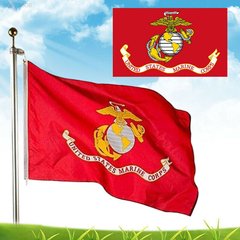 Bandeira Militar USMC Marine Corps  150 x 90 cm na internet