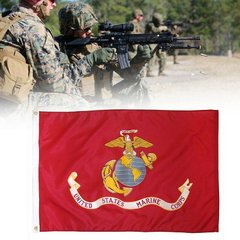 Bandeira Militar USMC Marine Corps  150 x 90 cm - loja online
