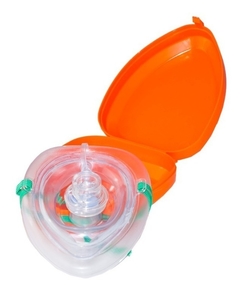 Máscara Ressuscitadora Pocket para RCP com Válvula e Filtro Kit Emergência na internet