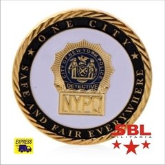 Moeda NYPD Police Departamento de Policia de Nova York Comemorativa na internet