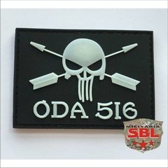 Patch Emborrachado ODA 516 Força Especial - comprar online