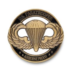 Moeda Comemorativa Airborne Paraquedista US Paratrooper Militar - comprar online