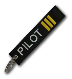 Chaveiro Tarja "Pilot" Piloto na internet