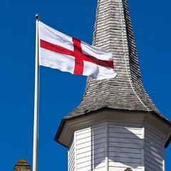 Bandeira Cruz Inglesa de St George 150 x 90 cm na internet