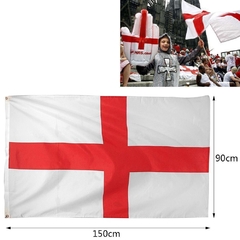 Bandeira Cruz Inglesa de St George 150 x 90 cm - MILITARIA SBL 